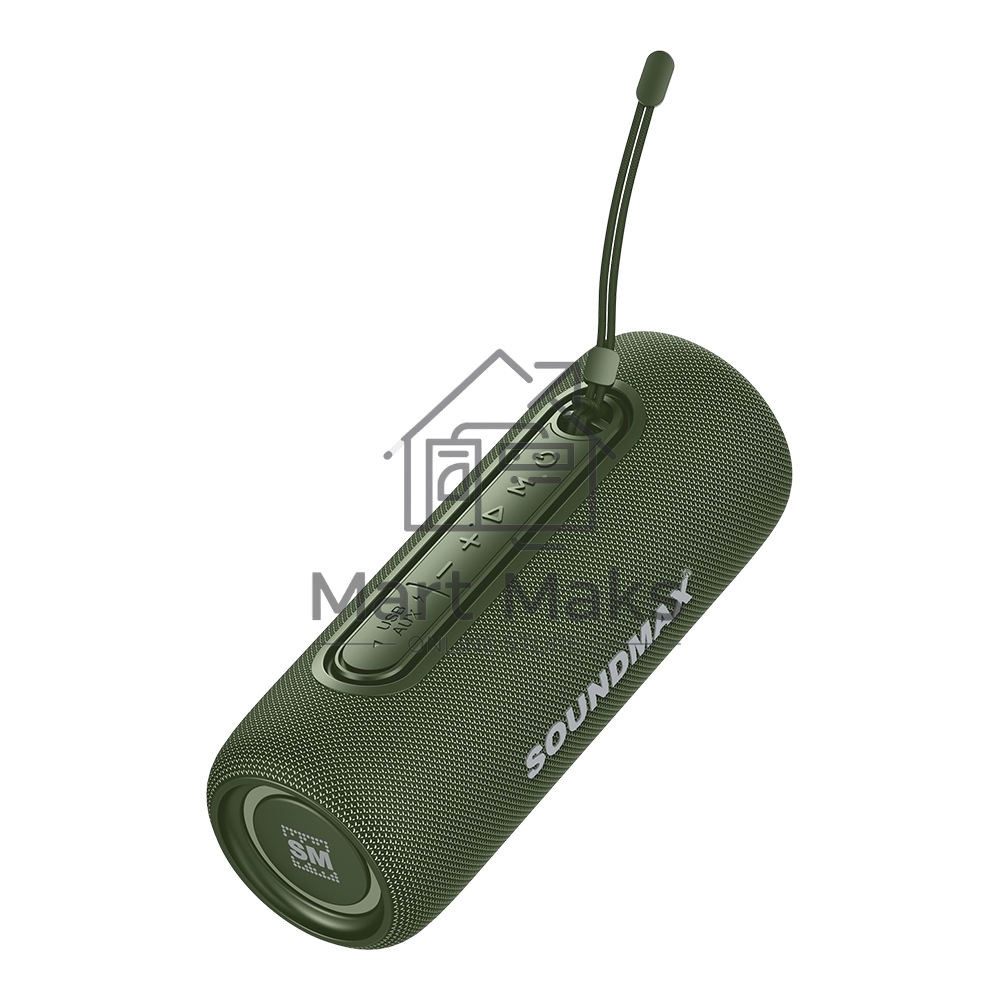Портативная колонка SOUNDMAX SM-PS5026B(зеленый)