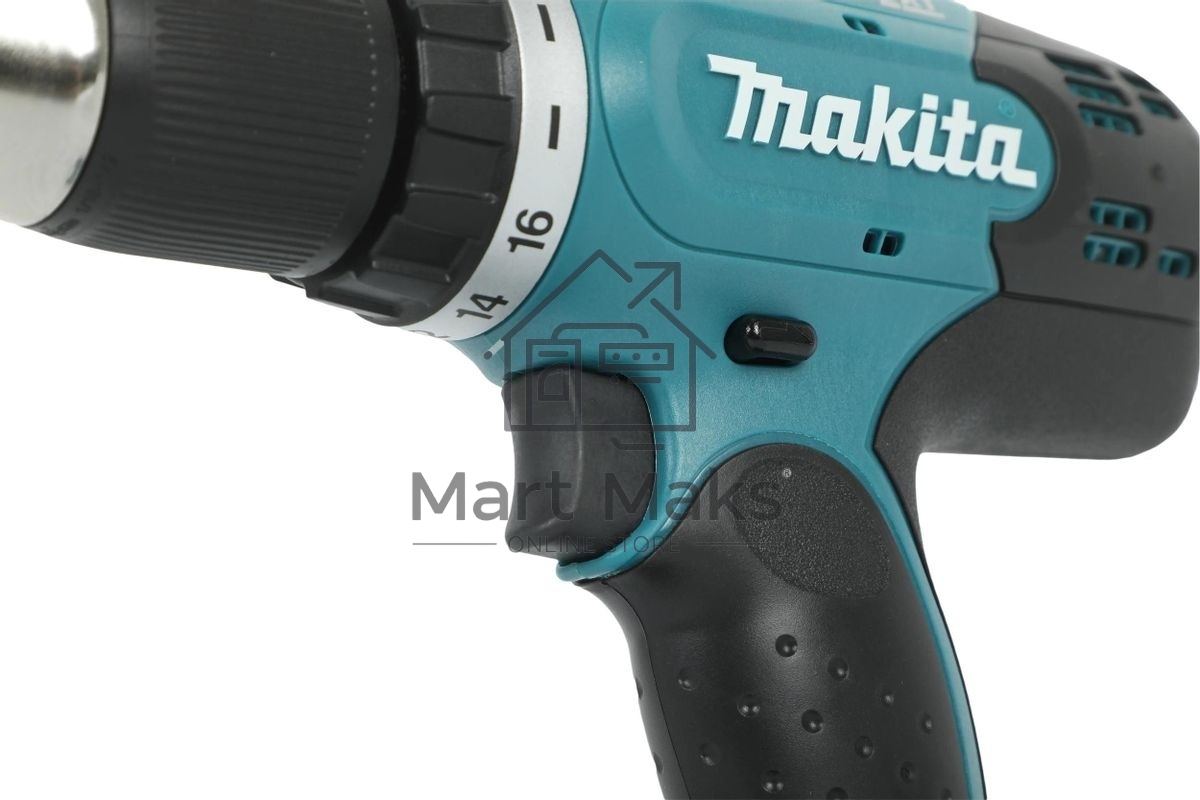 Дрель-шуруповерт аккумуляторная Makita DDF453RFE, Аккумуляторная, 18В, 2 АКБ, Кейс