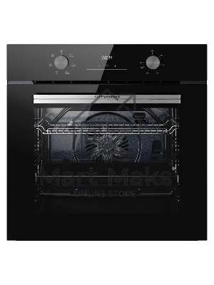 Духовой шкаф Kuppersberg HO 606 X line, High-Tech, 78 л, поворотное управление, дисплей, таймер, 6 режимов, макс. температура 310 градусов, телескопические направляющие (на 1 уровень), цвет черный, цвет фурнитуры нержавеющая сталь