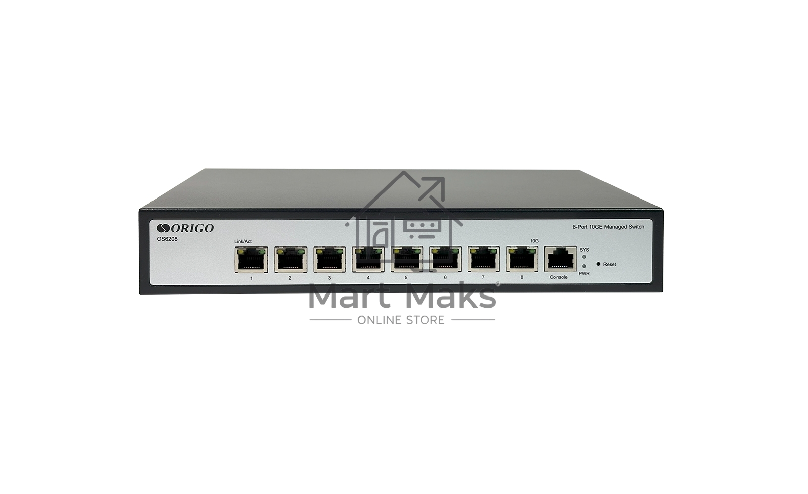 Коммутатор ORIGO OS6208/A1A, 8×10 Гбит/с, управляемый