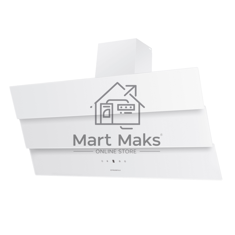 Вытяжка Maunfeld MANCHESTER LIGHT 90 БЕЛОЕ стекло