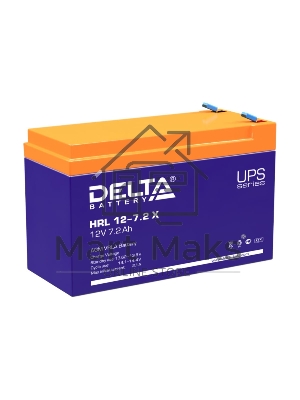 Батарея Delta HRL 12-7.2Х (12V 7.2Ah)