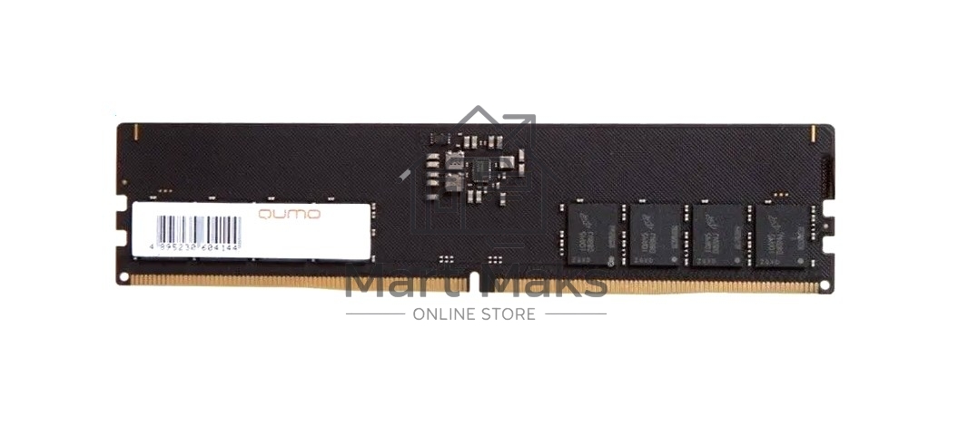 Оперативная память QUMO, DDR5, 32GB (1x32GB), 4800MHz, CL40, DIMM