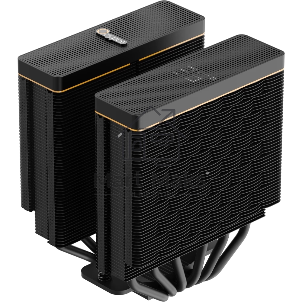 Кулер Ocypus Iota A62 BK Iota-A62-BK черный 120мм алюминий+медь 2000rpm 29db 4-pin 260W 158мм