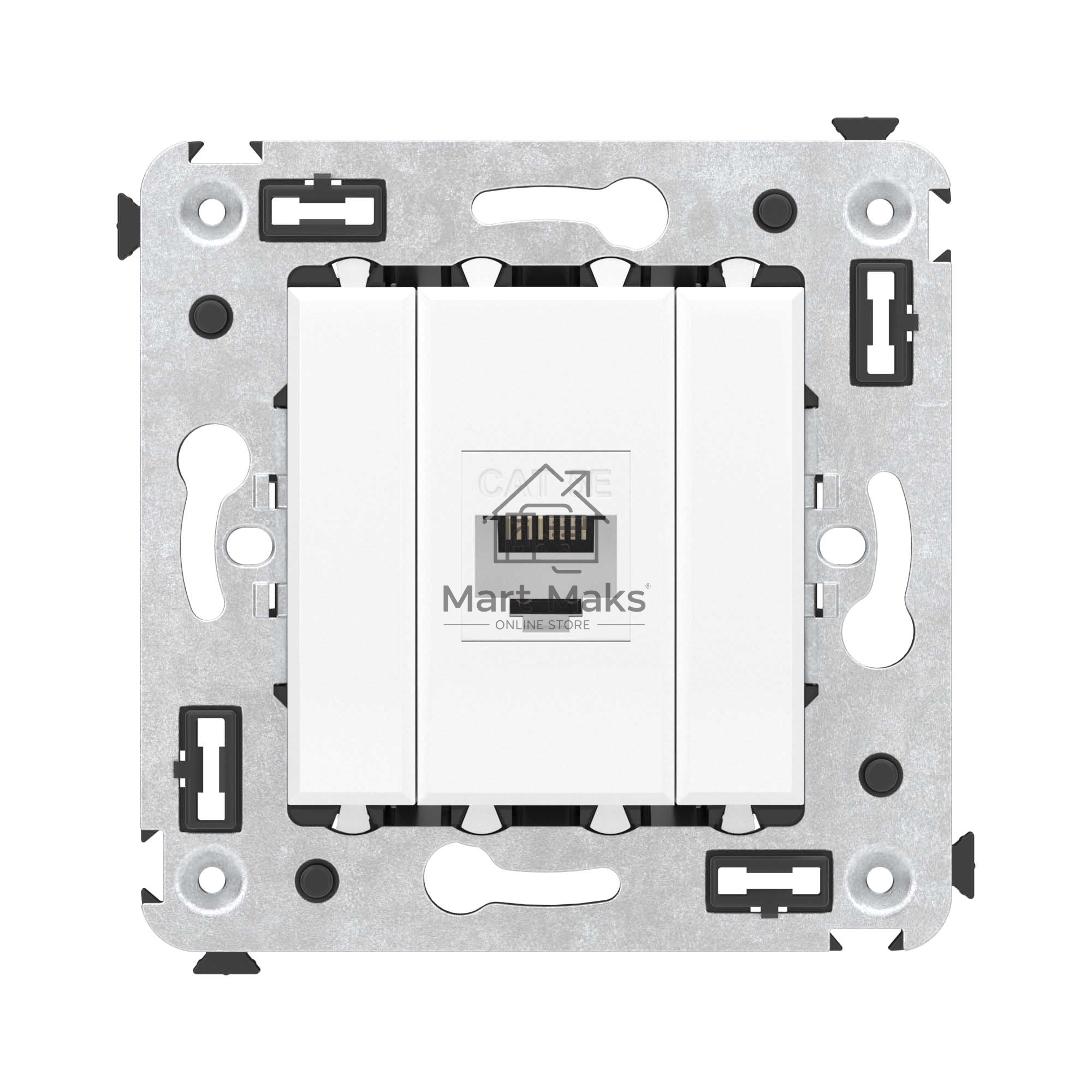 Розетка компьютерная DKC 4400663 1-м СП Avanti 