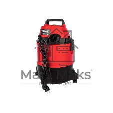 Строительный пылесос Einhell TC-VC 1825 (2342430) красный, 1250 Вт, уборка сухая/влажная, пылесборник мешок/контейнер, 25 л