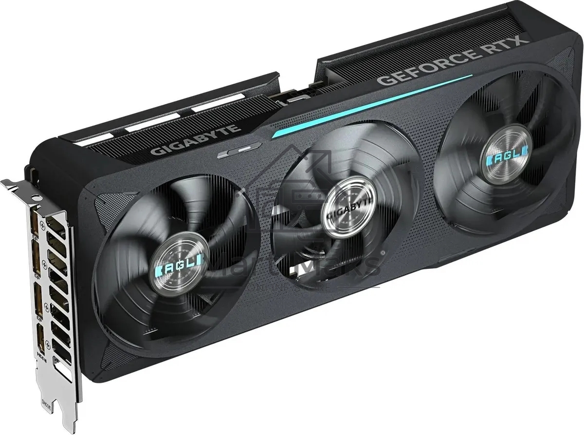 Видеокарта Gigabyte PCI-E GV-N5070EAGLE OC-12GD 1.0 NVIDIA GeForce RTX 5070 12Gb 192bit GDDR7 2805/28000 HDMIx1 DPx3 HDCP Ret