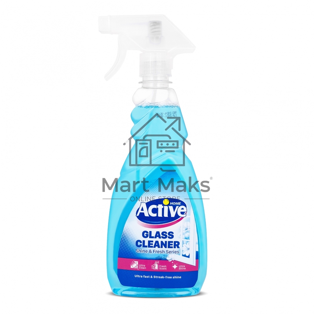 Средство для очистки стекол и зеркал ACTIVE Ultra Shine 500 мл (511201040)