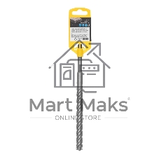 Бур по бетону Denzel цельная крестовая пластина, 14x215 мм, SDS PLUS