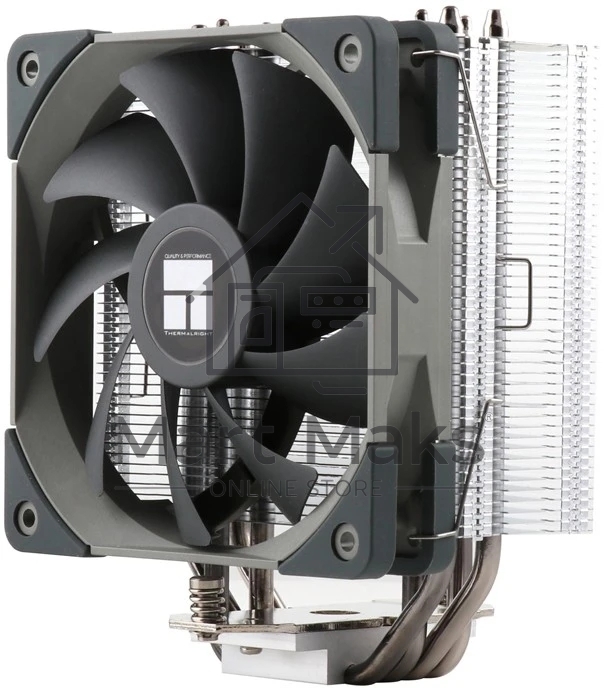 Кулер для процессора Thermalright Assassin Spirit 120, 120 мм, алюминий/медь, 1500 об/мин, 25.6 дБ, 4 pin PWM, 150 Вт, высота 154 мм, без подсветки