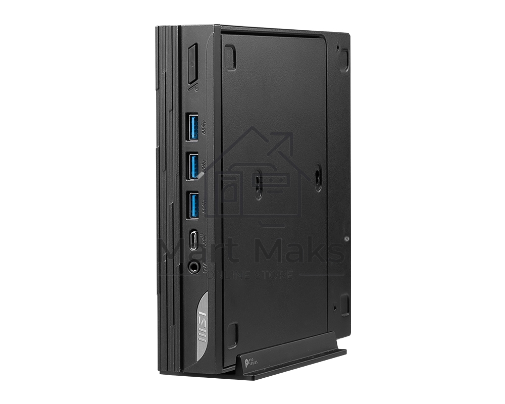 Компьютер Мини ПК MSI Pro DP10 12M Mini Core i3-1215U (1.2GHz), 8Gb DDR4 SO-DIMM, 256GB SSD M.2, Intel UHD Graphics 730, noDVD, WiFi, BT, 120W, VESA, COM Port, noOS, 1y war-ty (9S6-B0A621-217)