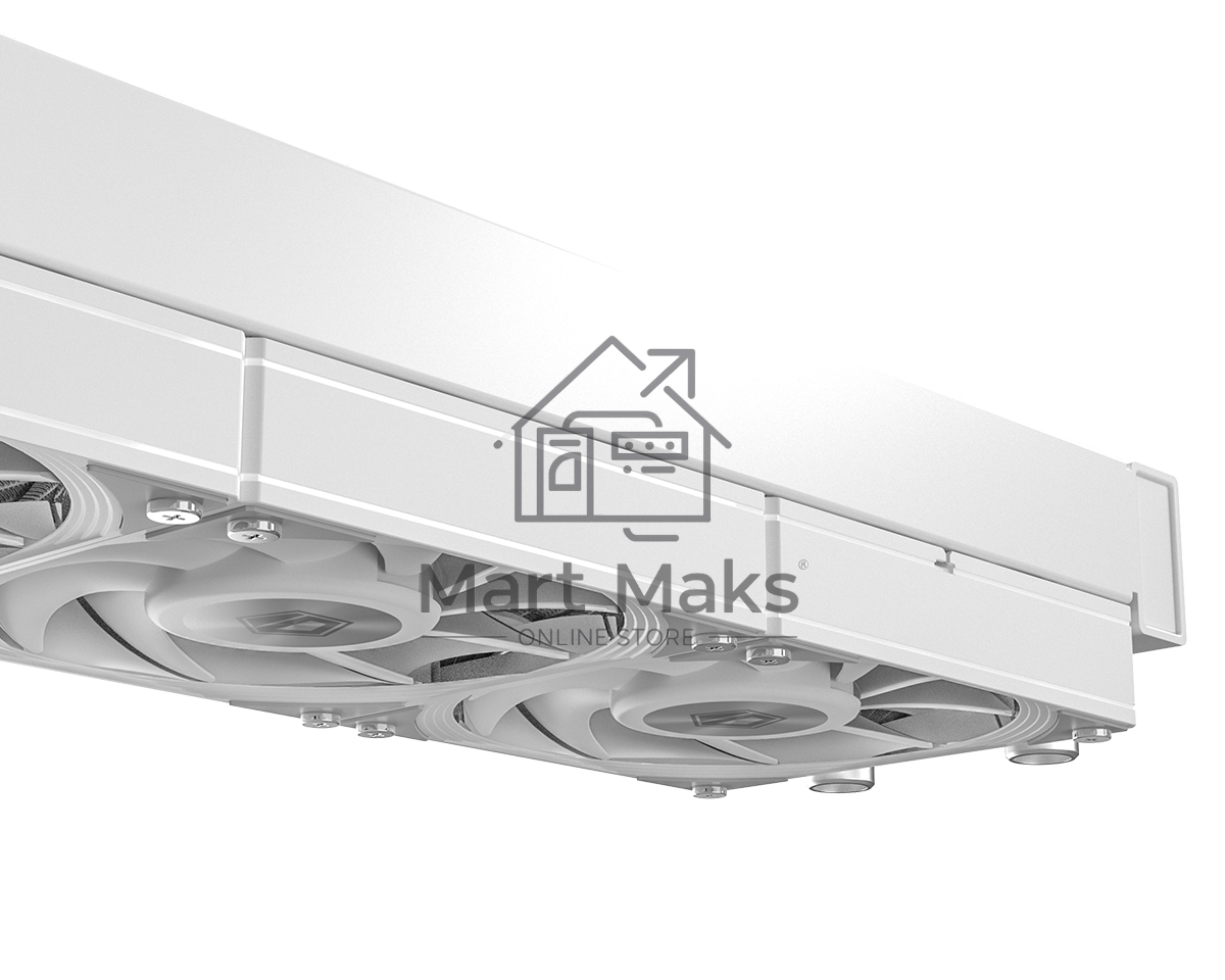 Система жидкостного охлаждения ID-COOLING DX360 MAX белый 120мм алюминий+медь 2150rpm 32.5db 4-pin 350W