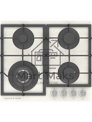 Газовая варочная панель Zigmund & Shtain M 26.6 I независимая, бежевый