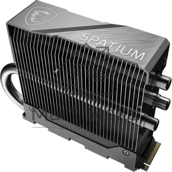 Накопитель SSD MSI 2Tb SPATIUM M580 M.2(22x80мм), NVMe, PCIe 5.0 x4, 3D TLC, R/W 14600/12700, IOPs -/-, DRAM buffer 4096, TbW 1400, DWPD 0.33, with Heat Spreader