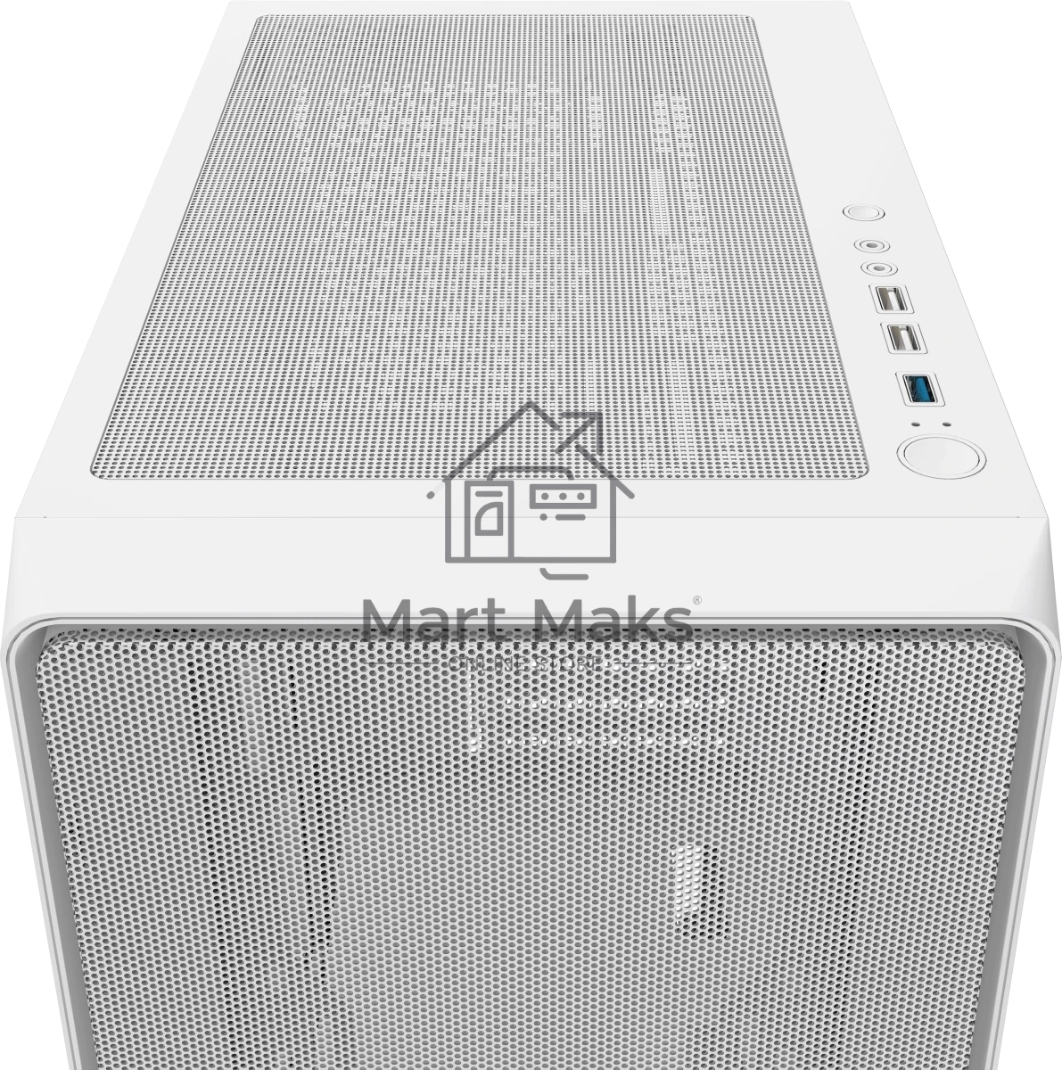 Компьютерный корпус Ocypus Gamma C60 WH ATX / win / white / no PSU / Tempered Glass