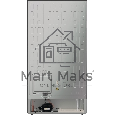 Холодильник Gorenje NRR9185EAXLWD серебристый двухкамерный 353/191л морозилка снизу, No Frost, Side by Side