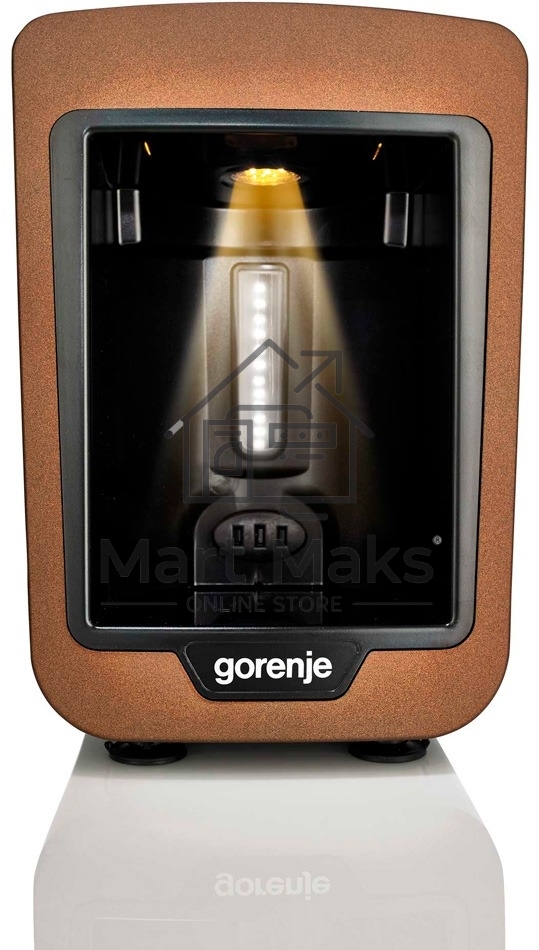Кофеварка Gorenje ATCM730T медный/черный, исп. кофе - молотый, 0.27 л, 730 Вт.