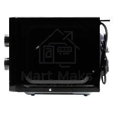 Микроволновая печь HOME HMM207BB черный, 20 л, 700 Вт, переключатели — поворотный механизм
