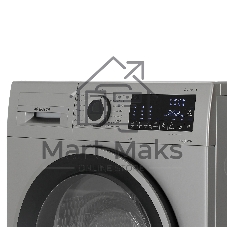 Сушильная машина Bosch WQG1420XME серый, 9 кг, сушка - конденсационная, программ - 15, 59.8 x 84.2 x 64.8 см