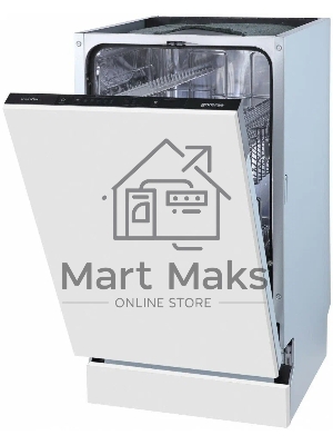 Встраиваемая посудомоечная машина Gorenje GV541D10, черный, 44.8 см, 9 компл., 45 дБ, класс A+++