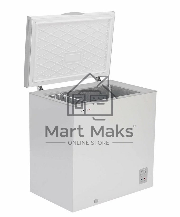 Морозильный ларь Vekta FR-220S02, белый, 198л, 1 камера 818*555*850 мм, полезный объем 198 л