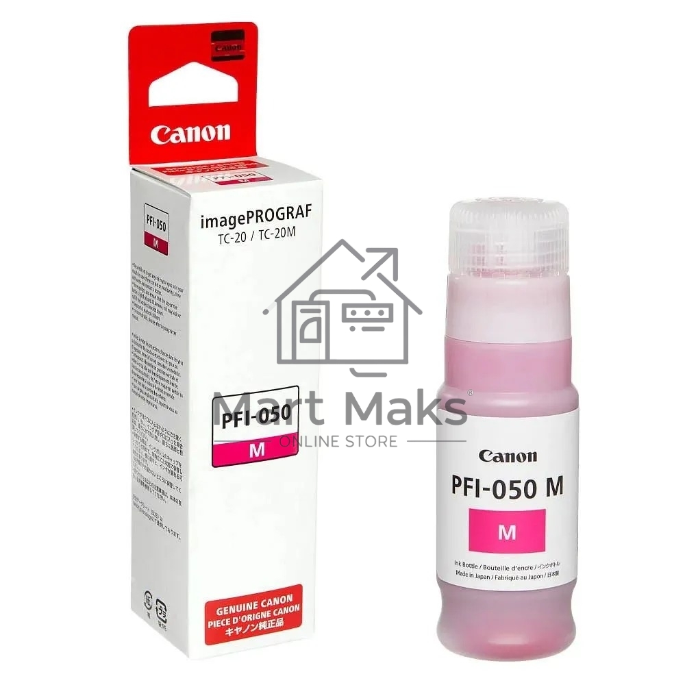 Картридж струйный Canon PFI-050M 5700C001 пурпурный (70мл) для Canon imagePROGRAF TC-20M