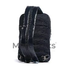 Рюкзак слинг мужской Piquadro Blue Square CA6589B2/BLU2, кожа, темно-синий