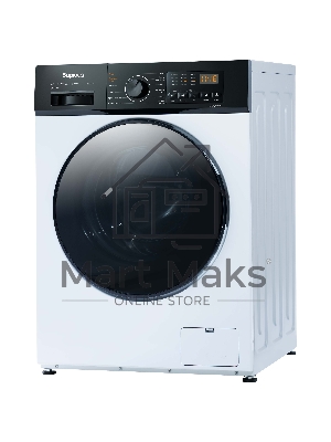 Стирально-сушильная машина Бирюса WMD-SM812/03 белая, загрузка фронтальная 8 кг, 1200 об/мин., класс: A+++