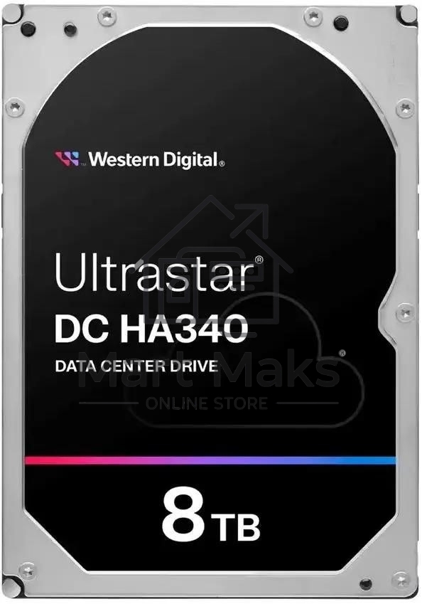 Серверный диск HDD WD Ultrastar DC HA340 8TB SATA3 3.5