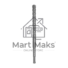 Бур по бетону Denzel цельная крестовая пластина, 14x215 мм, SDS PLUS