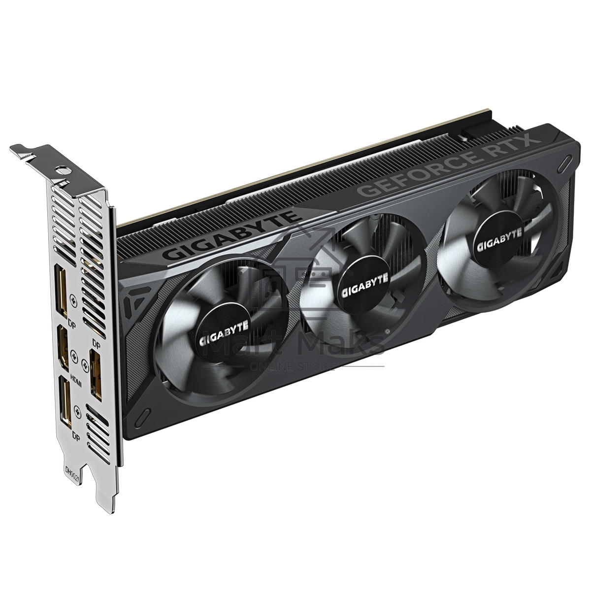 Видеокарта Gigabyte PCI-E 5.0 GV-N5060OC-8GL 1.0 NVIDIA GeForce RTX 5060 8Gb 128bit GDDR7 2512/28000 HDMIx1 DPx3 HDCP Ret low profile