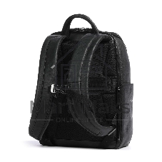 Рюкзак мужской Piquadro Black Square CA6501B3/N, кожа, черный