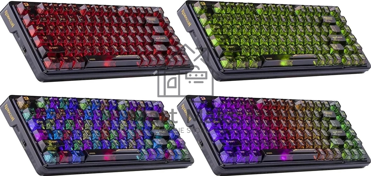 Клавиатура Redragon Elf Pro (71742) беспроводная, USB, Bluetooth/Радиоканал, черный