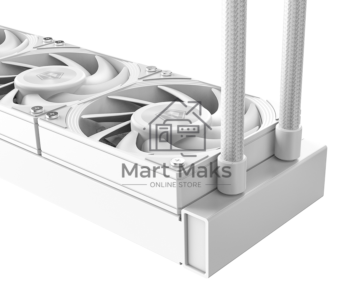 Система жидкостного охлаждения ID-COOLING DX360 MAX белый 120мм алюминий+медь 2150rpm 32.5db 4-pin 350W