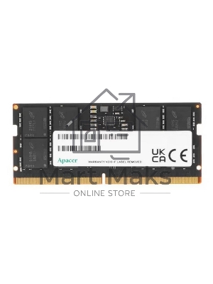 Оперативная память Apacer, DDR5, 16GB (1x16GB), 4800MHz, CL40, SO-DIMM