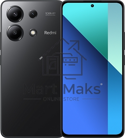 Смартфон Xiaomi Redmi Note 13, 8/256Gb, черный