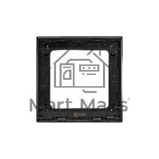 Рамка EKF EXM-G-302-30 Стокгольм PROxima 1-ая, черный