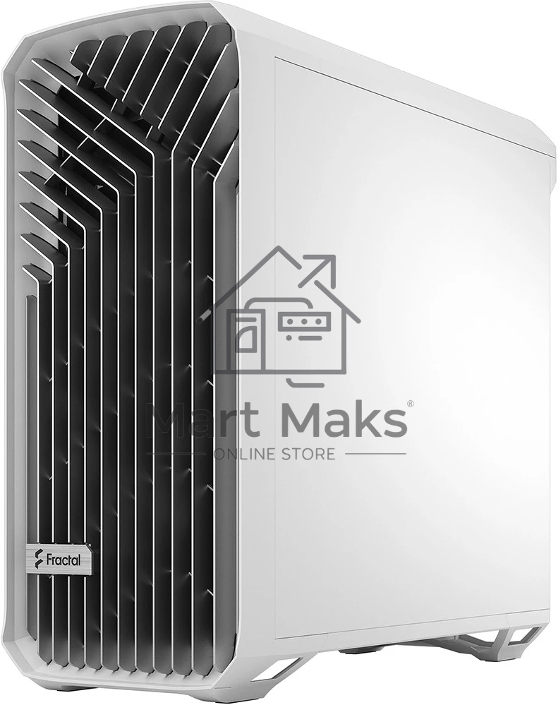Корпус Fractal Design Torrent White TG Clear Tint / E-ATX, TG, 2x3.5, 4x2.5, 7xPCI, 1xUSB-C, 2xUSB3.0 / 2x180mm, 3x140mm fans inc. / FD-C-TOR1A-03