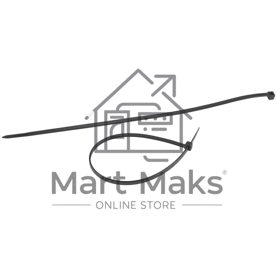 Хомут кабельный 4.8х400 NO-225-206 черный (уп.25 шт) Эра Б0066015