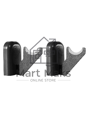 Комплект настенных регулируемых кронштейнов Royal Thermo Design 100, черные