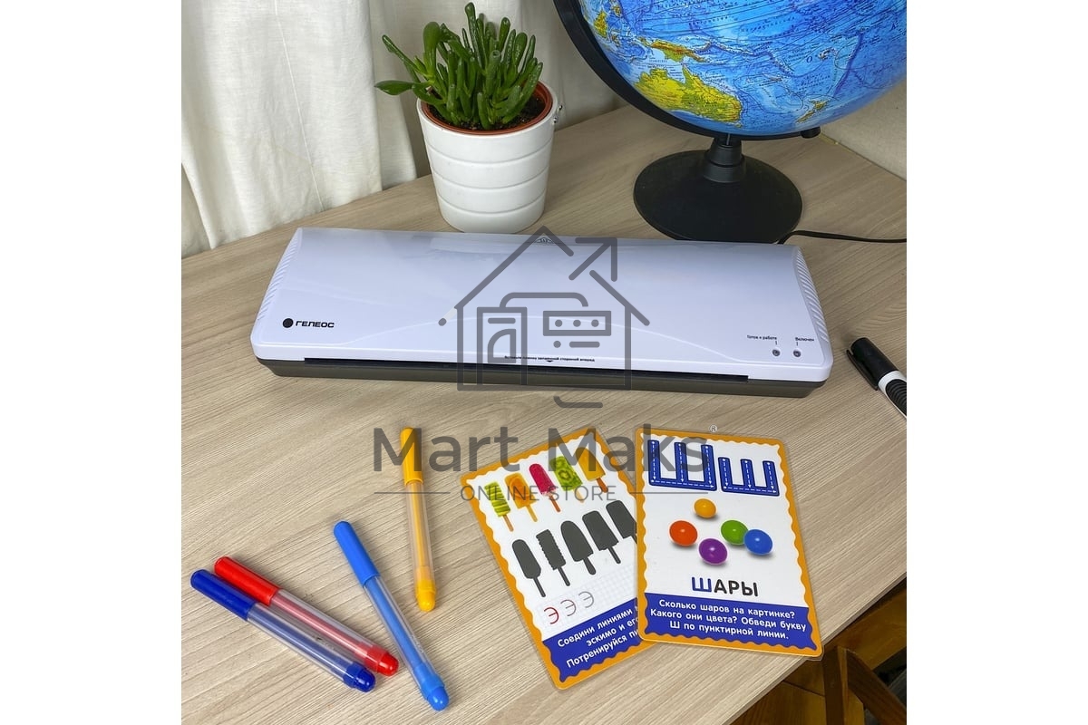 Ламинатор Гелеос ЛМ А3+(БС),2 вала, А3, 175мкм, 300 мм/мин