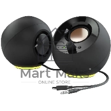 Колонки Creative Pebble SE чёрный, 2.0, 4.4 Вт, AUX