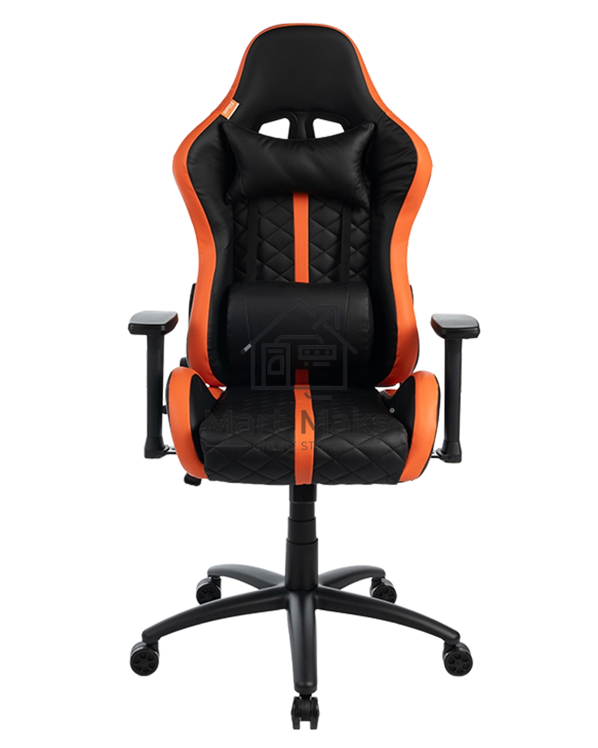 Кресло игровое Filum FL-CH-G-050 черно-оранжевое