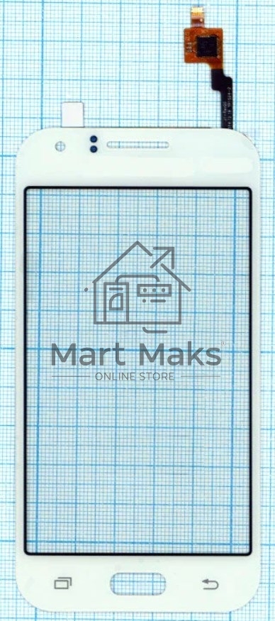 Сенсорное стекло (тачскрин) для Samsung Galaxy J1 Ace SM-J110H, белое