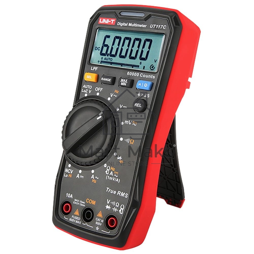 Цифровой мультиметр UNI-T UT117C Bluetooth 60000 отсчетов True RMS