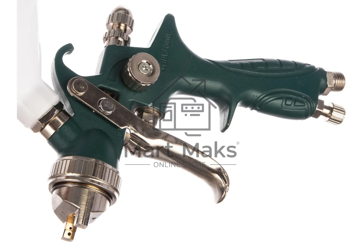 Краскопульт пневматический KRAFTOOL AirKraft 06522-1.4hvlp c верхним бачком 1.4мм