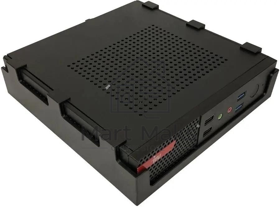 Компьютер IRU Опал 312 slim PG G6405 (4.1) 8Gb SSD256Gb UHDG 610 Free DOS GbitEth 90W черный (2057721)