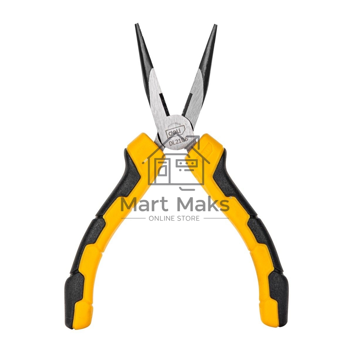 Набор плоскогубцев Deli DL2008-3 8-дюймовые комбинированные плоскогубцы, 6-дюймовые длинногубцы, 6-дюймовые диагональные плоскогубцы. Высокоуглеродистая сталь. Двухкомпонентная ручка.