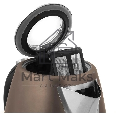 Чайник электрический Vitek VT-7025 (ST) 1850-2200 Вт/Макс объем 1.7 л/Корпус из нерж стали.Скрытый нагр элемент