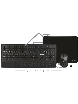 Комплект беспроводной клавиатура+мышь SVEN KB-C3800W